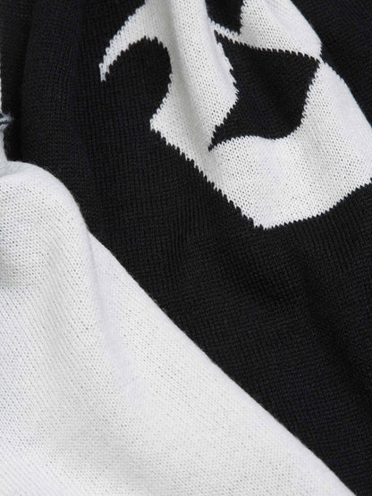 Palm Angels Bufanda Lana Jacquard color Beis sku 630-001373 02 - Foto 3