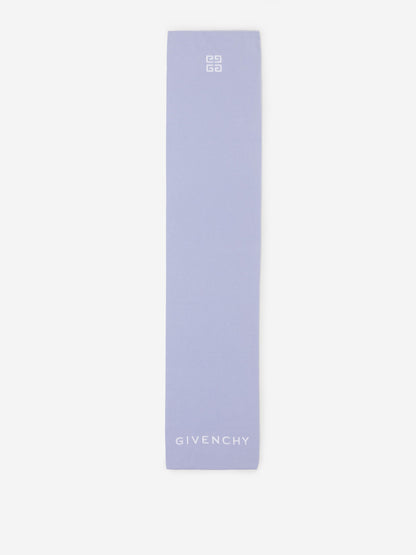 Outlet online Givenchy Hombre Bufanda Lana Y Cashmere color Azul Cielo sku 630-001386 03 - Foto 8