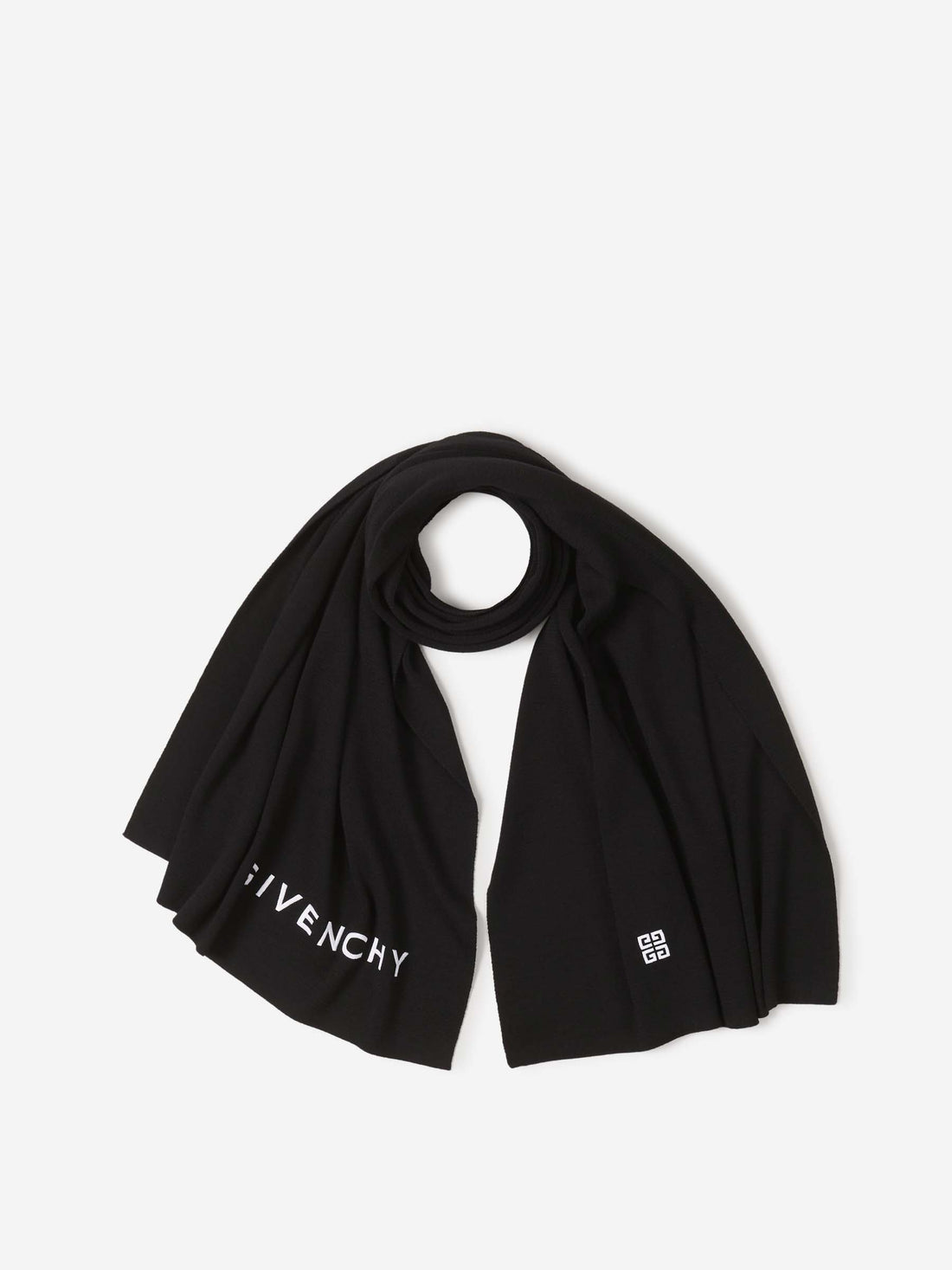 Givenchy Hombre Barcelona Bufanda Lana Y Cashmere color Negro sku 630-001414 01 - Foto 1