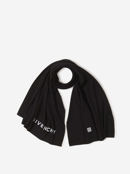 Givenchy Hombre Barcelona Bufanda Lana Y Cashmere color Negro sku 630-001414 01 - Foto 1