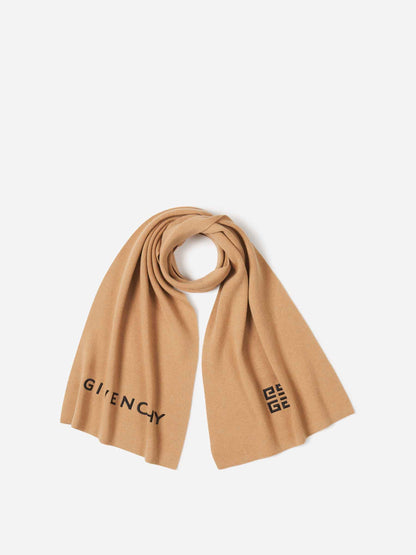 Givenchy Hombre Barcelona Bufanda Lana Y Cashmere color Camel sku 630-001414 04 - Foto 1