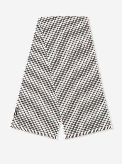 Outlet online Tom Ford Hombre Bufanda Lana Cachemira color Blanco Y Negro sku 630-001487 01 - Foto 2