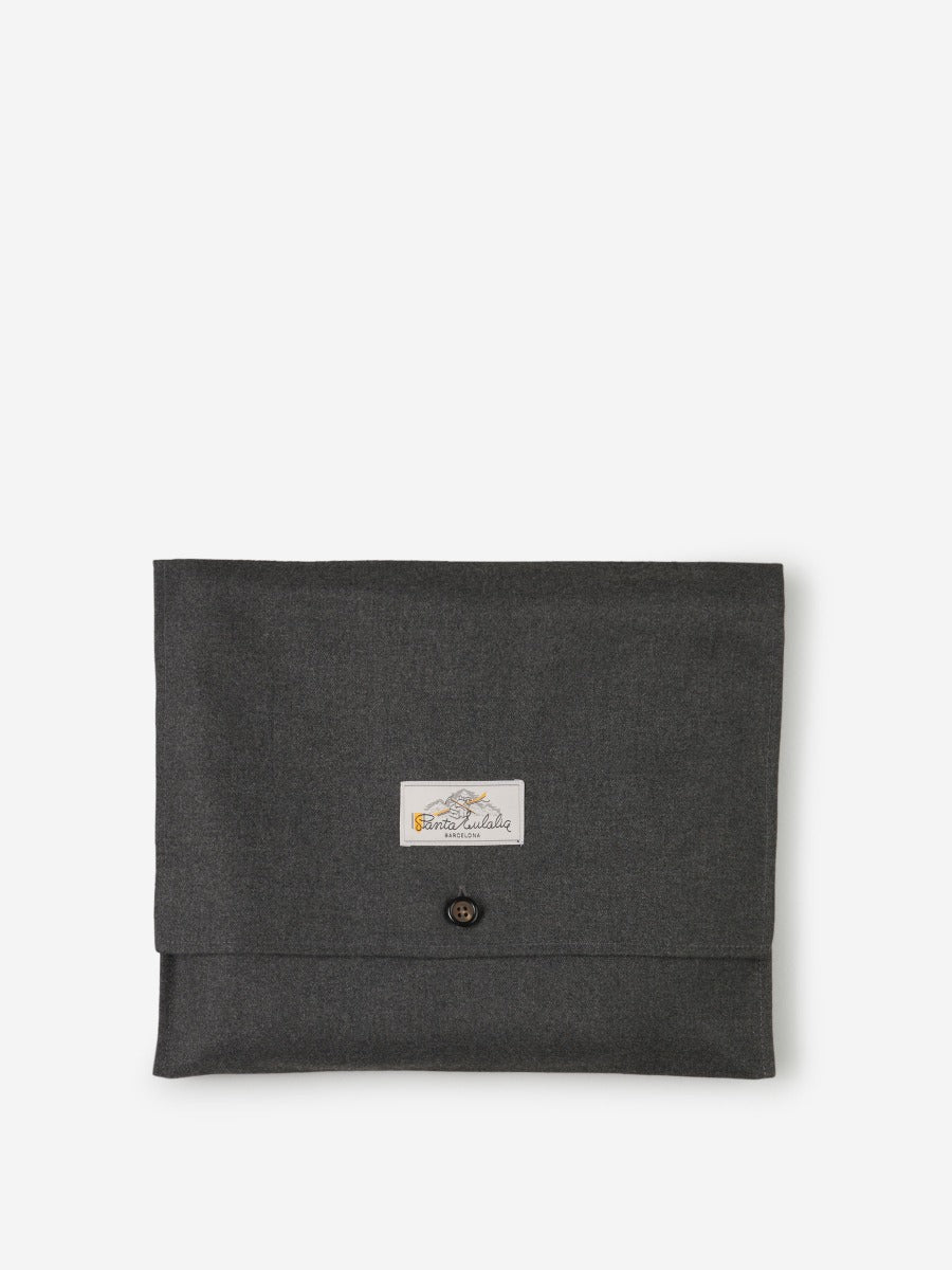 Outlet online Santa Eulalia Hombre Bufanda Lisa Cashmere color Burdeos sku 630-001246 03 - Foto 17