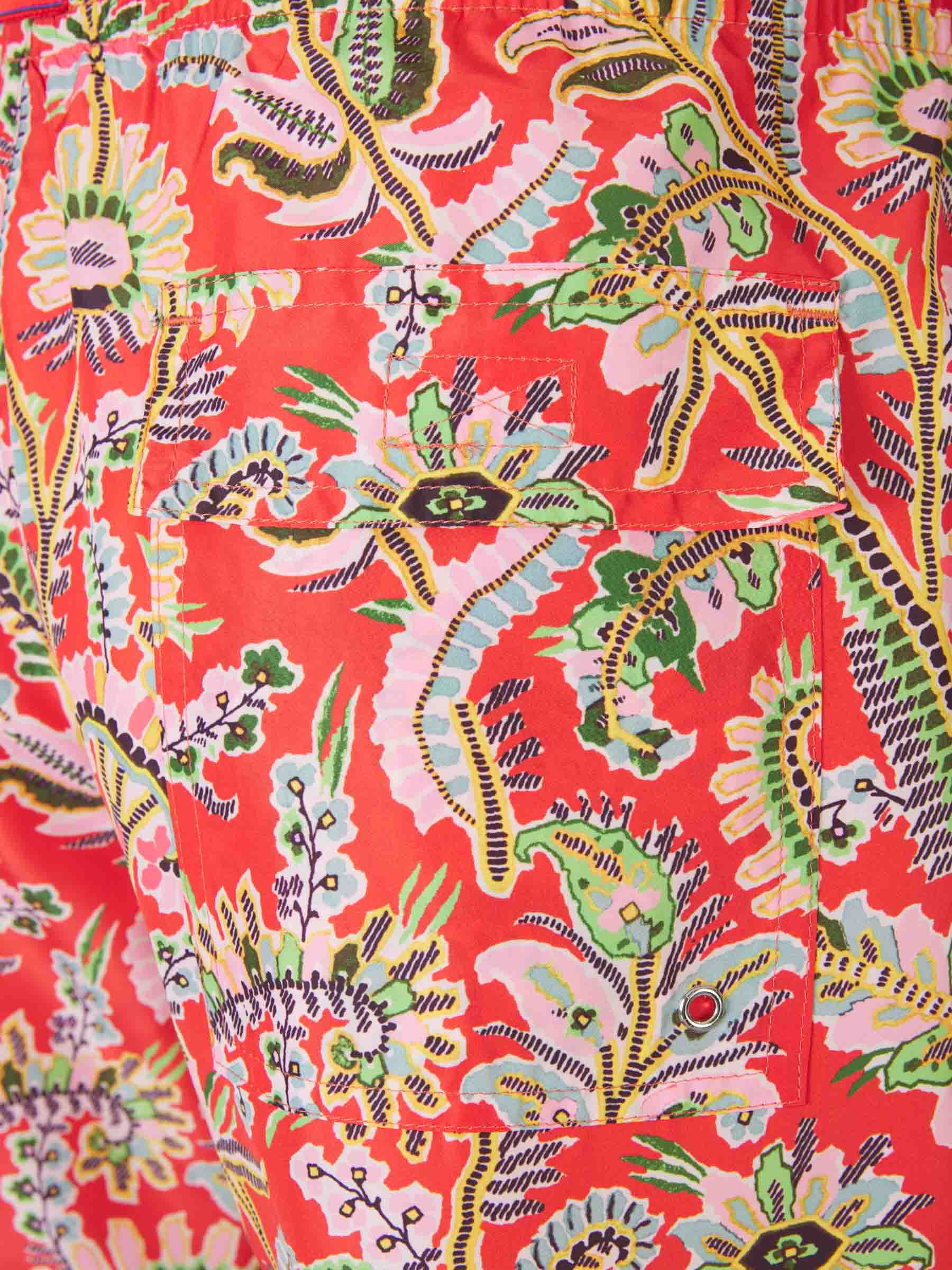 Outlet online Etro Hombre Bañador Motivo Floral color Rojo sku 561-001302 02 - Foto 5