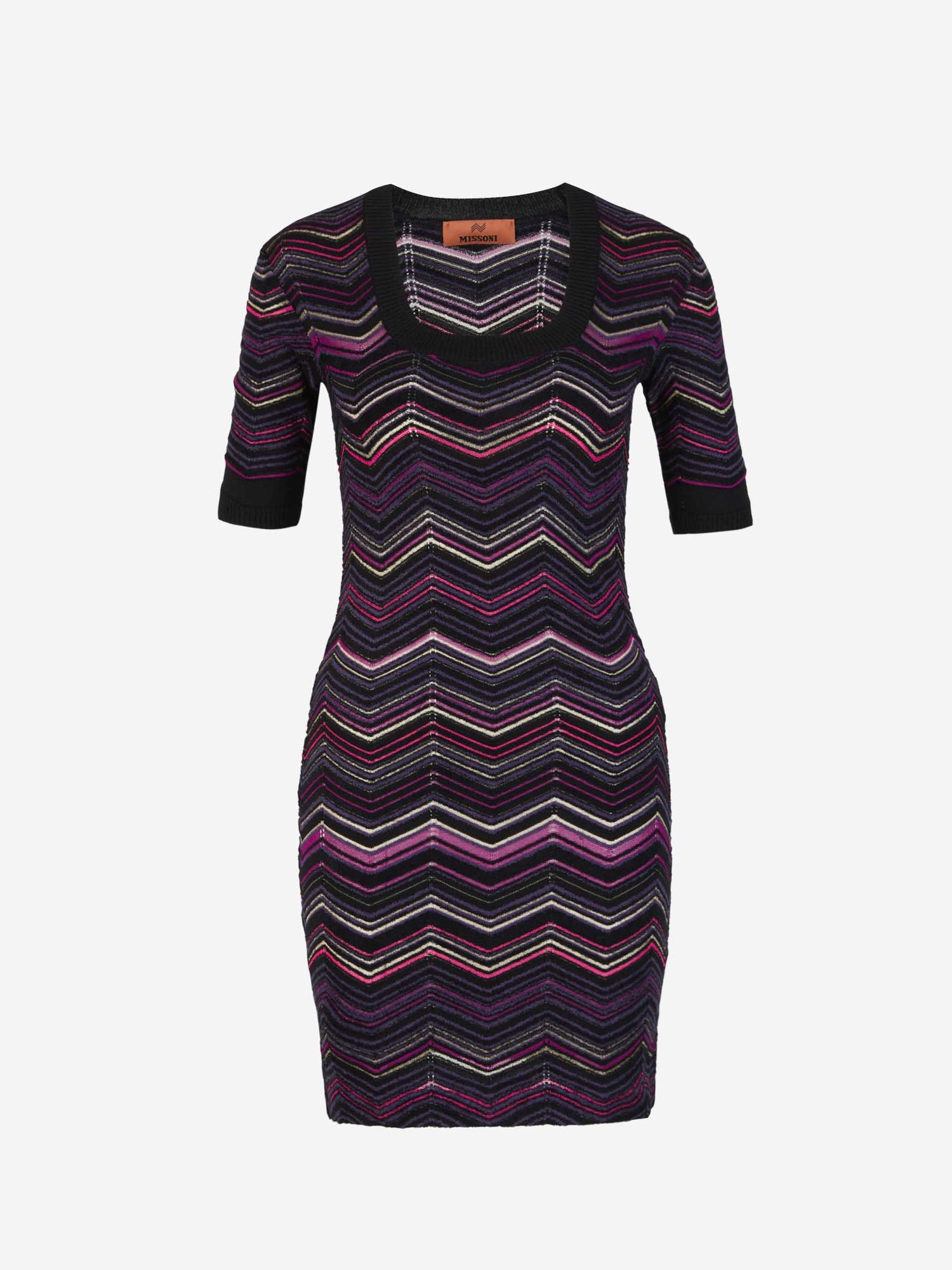 Outlet online Missoni Mujer Vestido Punto Mini color Violeta sku 731-005796 01 - Foto 1