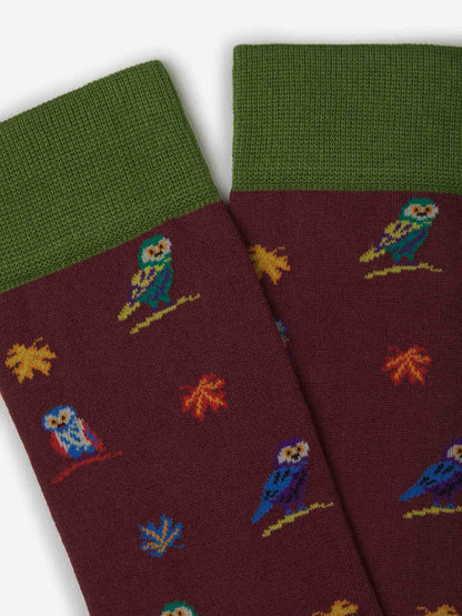 Outlet online Gallo Hombre Calcetines Búho Algodón color Azul Marino sku 641-000168 01 - Foto 6