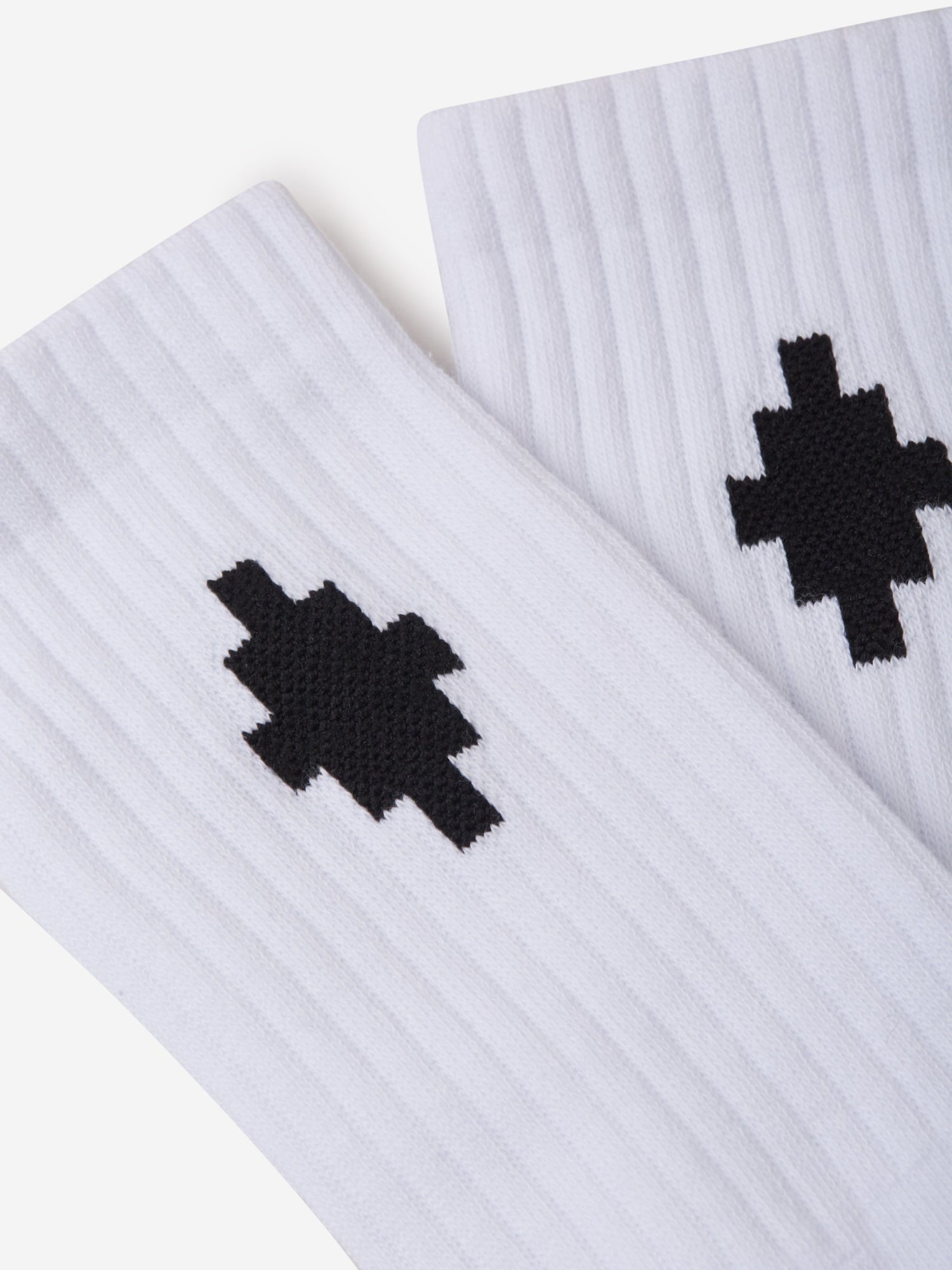 Outlet online Marcelo Burlon Hombre Calcetines Cortos Cross color Negro sku 641-000178 02 - Foto 1