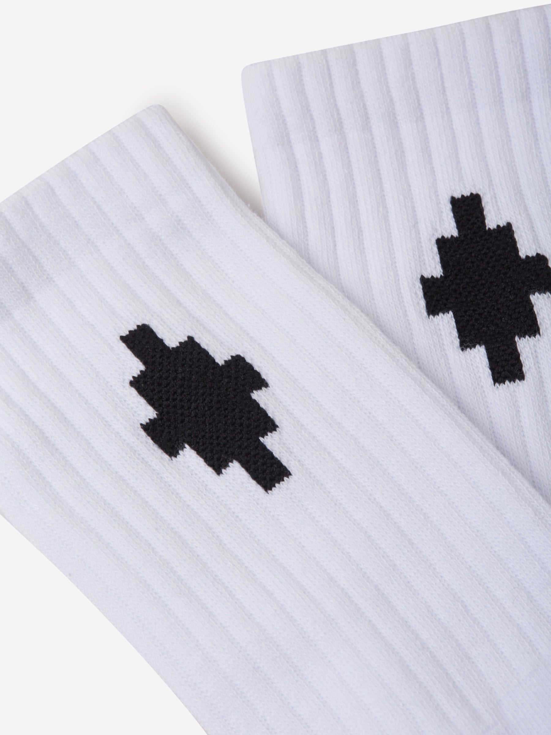 Outlet online Marcelo Burlon Hombre Calcetines Cortos Cross color Negro sku 641-000178 02 - Foto 1