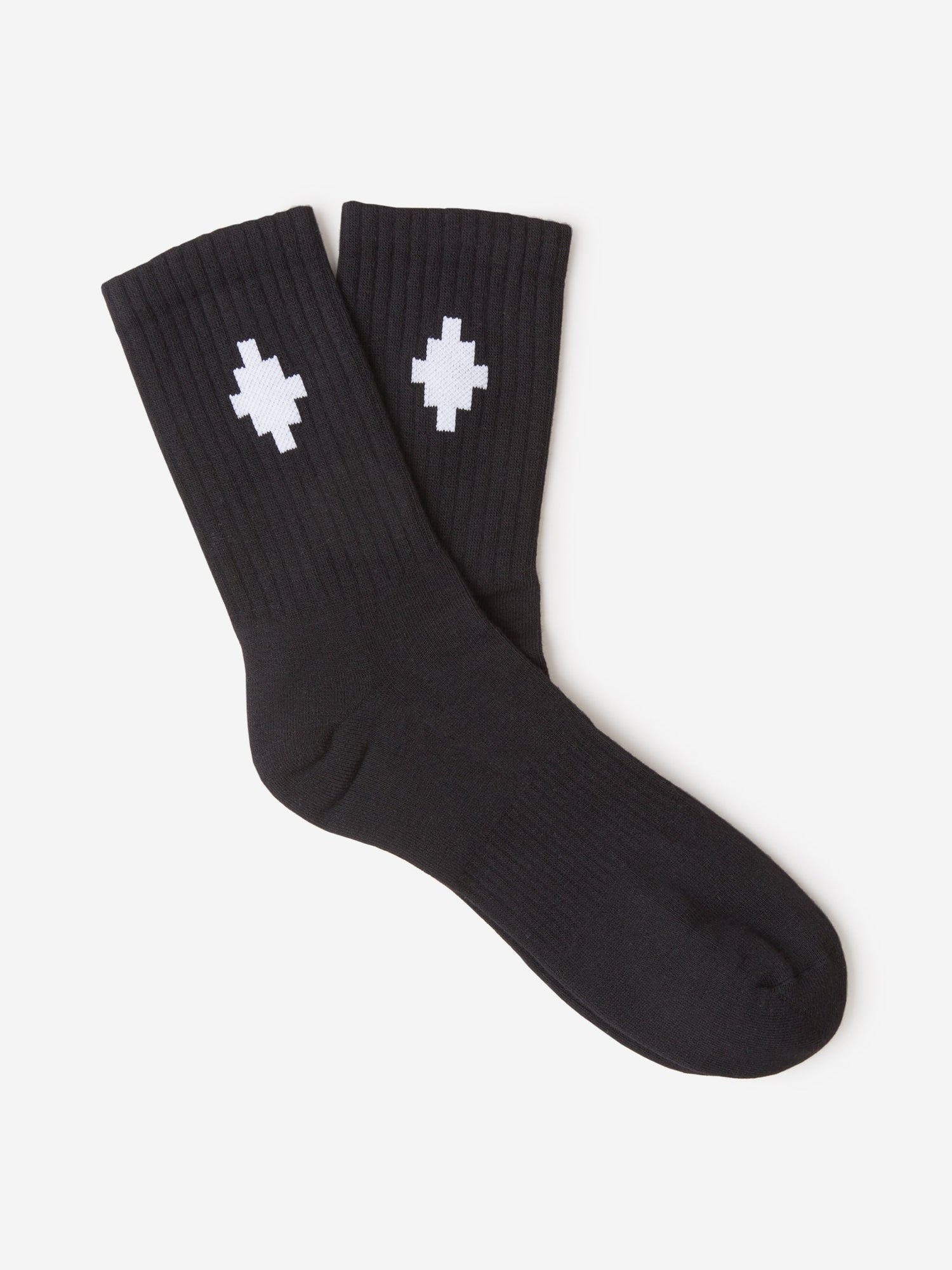 Outlet online Marcelo Burlon Hombre Calcetines Cortos Cross color Negro sku 641-000178 02 - Foto 4