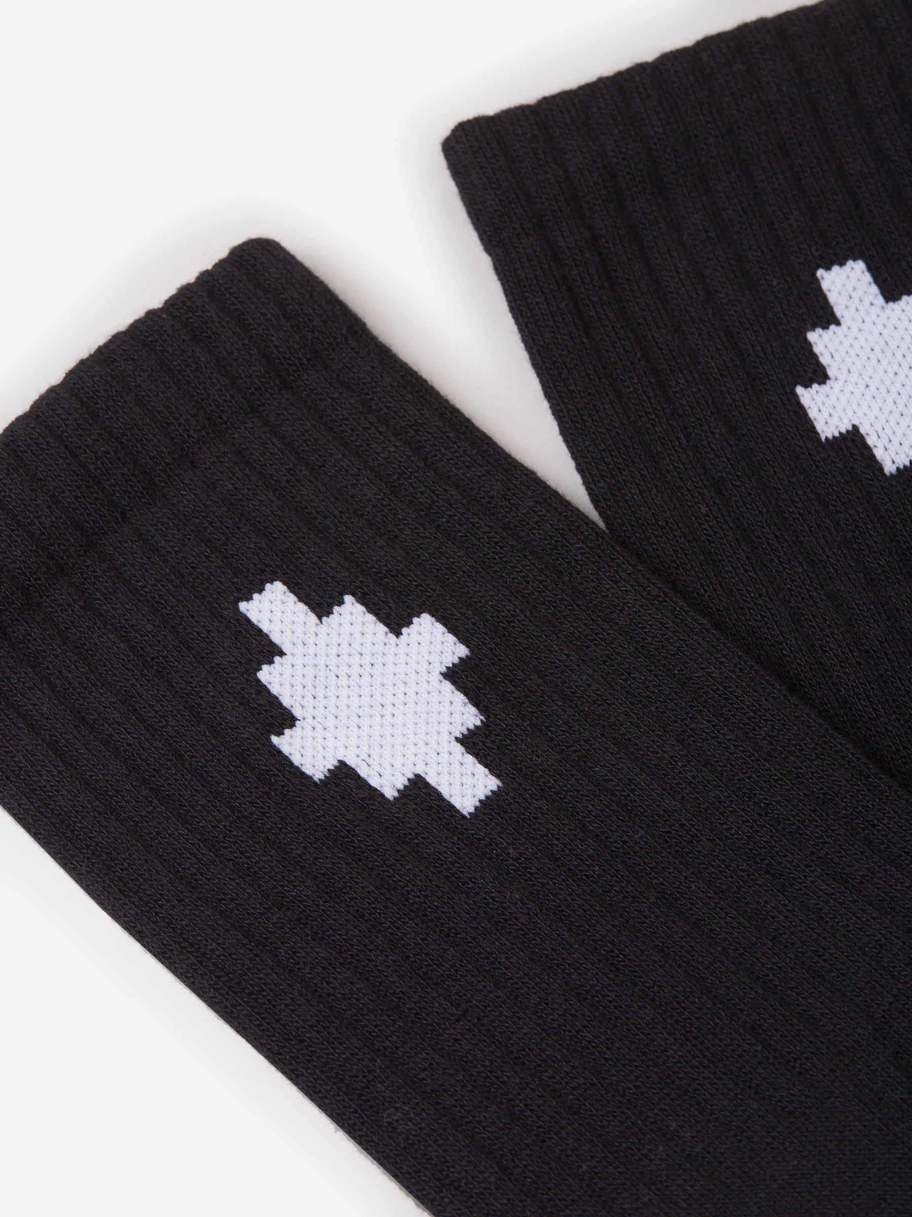 Outlet online Marcelo Burlon Hombre Calcetines Cortos Cross color Negro sku 641-000178 02 - Foto 3