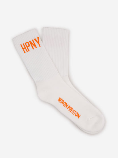 Outlet online Heron Preston Hombre Calcetines Canalé Algodón color Negro sku 641-000191 02 - Foto 1