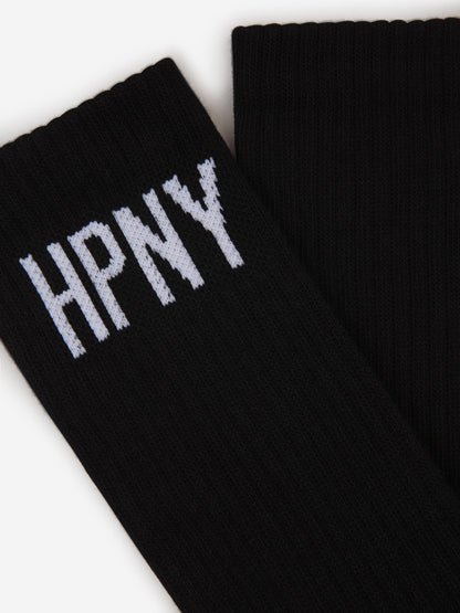 Outlet online Heron Preston Hombre Calcetines Canalé Algodón color Negro sku 641-000191 02 - Foto 4