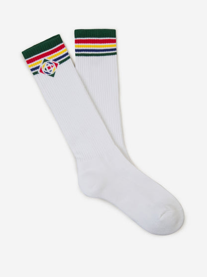 Outlet online Casablanca Hombre Calcetines Logo Jacquard color Blanco sku 642-000441 01 - Foto 1