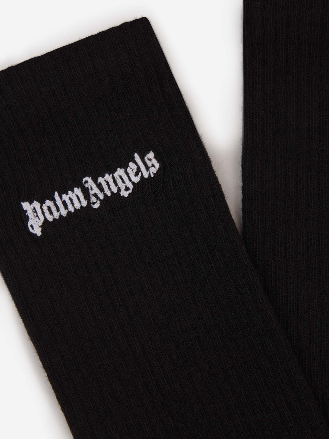 Palm Angels Calcetines Logo Canalé color Negro sku 642-000447 02 - Foto 4