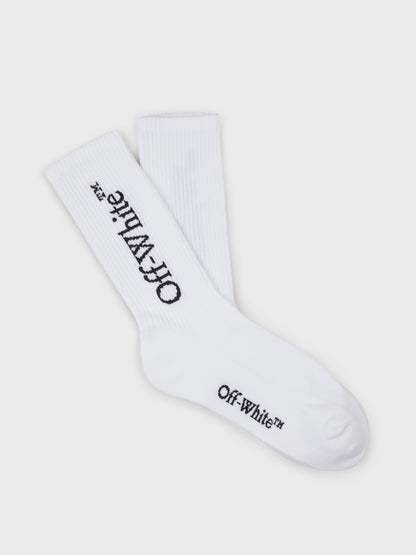 Outlet online Off-White Hombre Calcetines Jacquard Logo color Gris Oscuro sku 642-000452 02 - Foto 1
