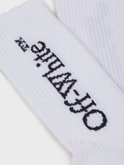 Outlet online Off-White Hombre Calcetines Jacquard Logo color Gris Oscuro sku 642-000452 02 - Foto 2