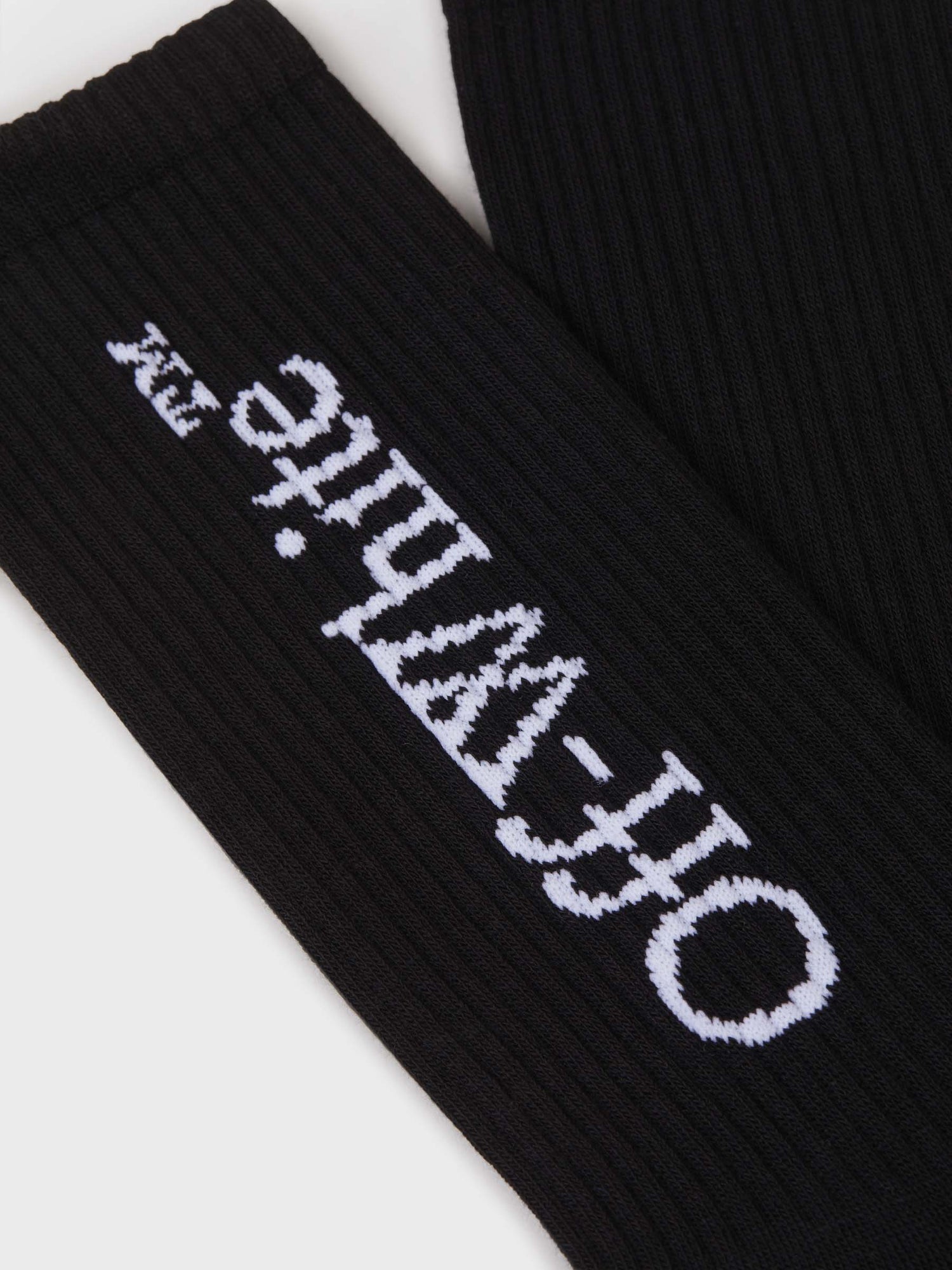 Outlet online Off-White Hombre Calcetines Jacquard Logo color Gris Oscuro sku 642-000452 02 - Foto 6