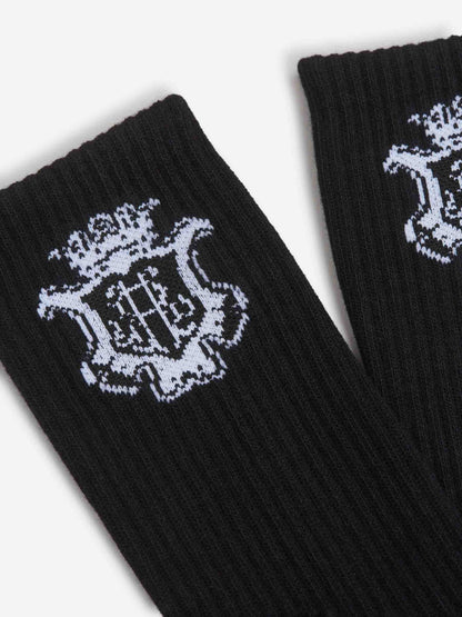 Outlet online Rhude Hombre Calcetines Chateau Crest color Negro sku 642-000560 01 - Foto 2