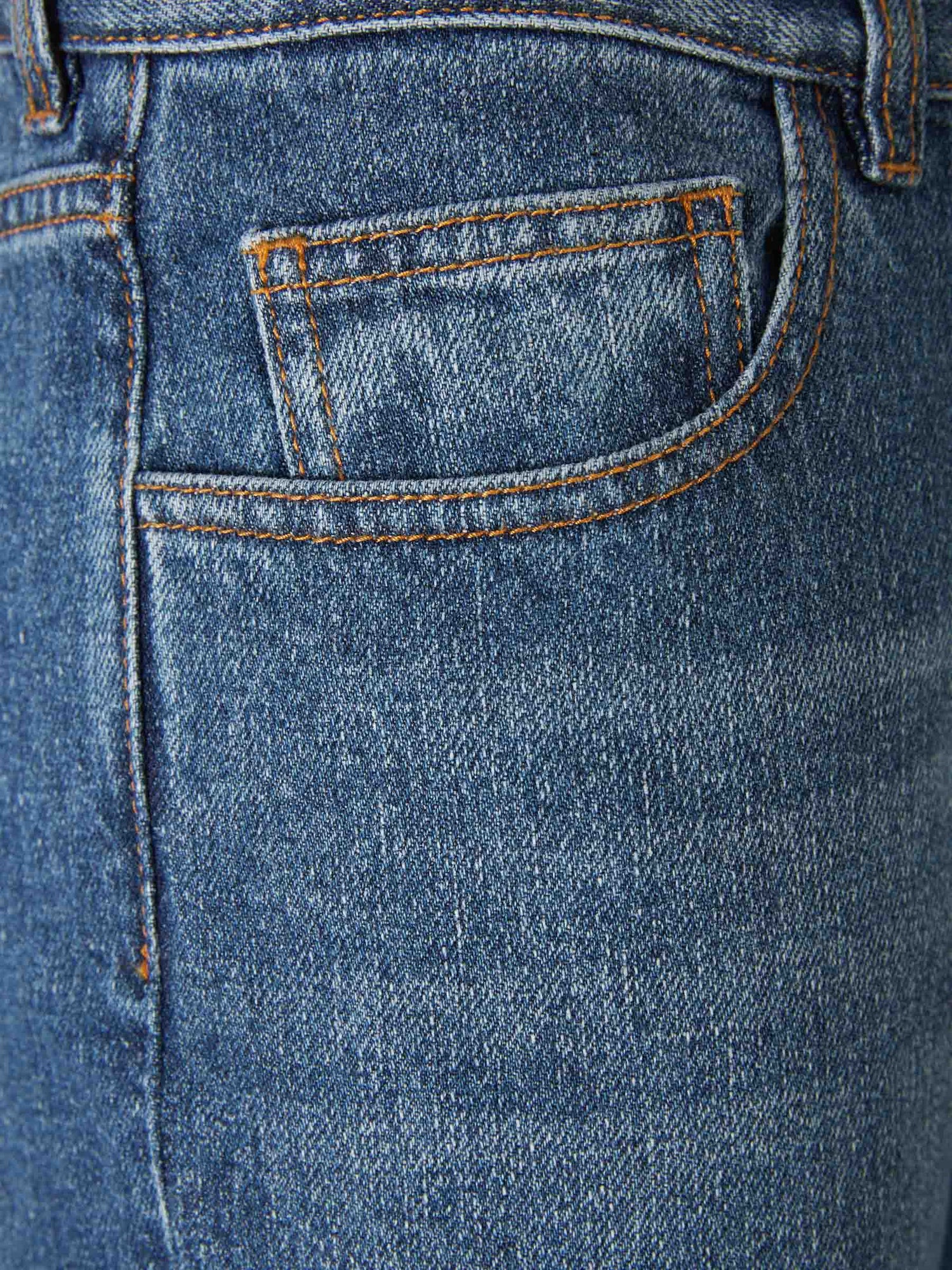 Outlet online Chloé Mujer Jeans Straight Fit Masaya color Azul Denim Oscuro sku 763-001552 01 - Foto 3