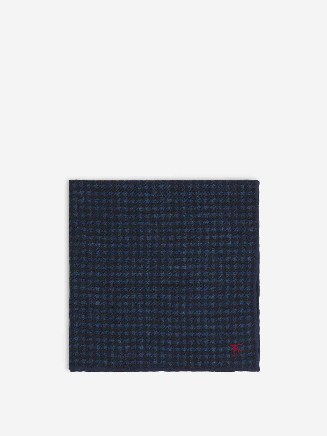 Outlet online Isaia Hombre Pochette Motivo Geométrico color Azul Noche sku 654-000253 00 - Foto 1