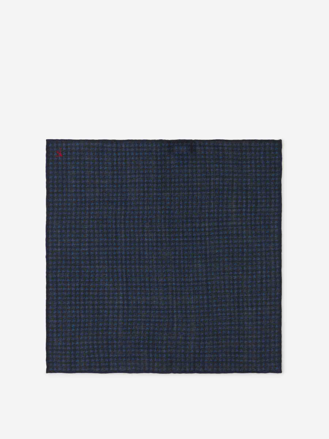 Outlet online Isaia Hombre Pochette Motivo Geométrico color Azul Noche sku 654-000253 00 - Foto 2