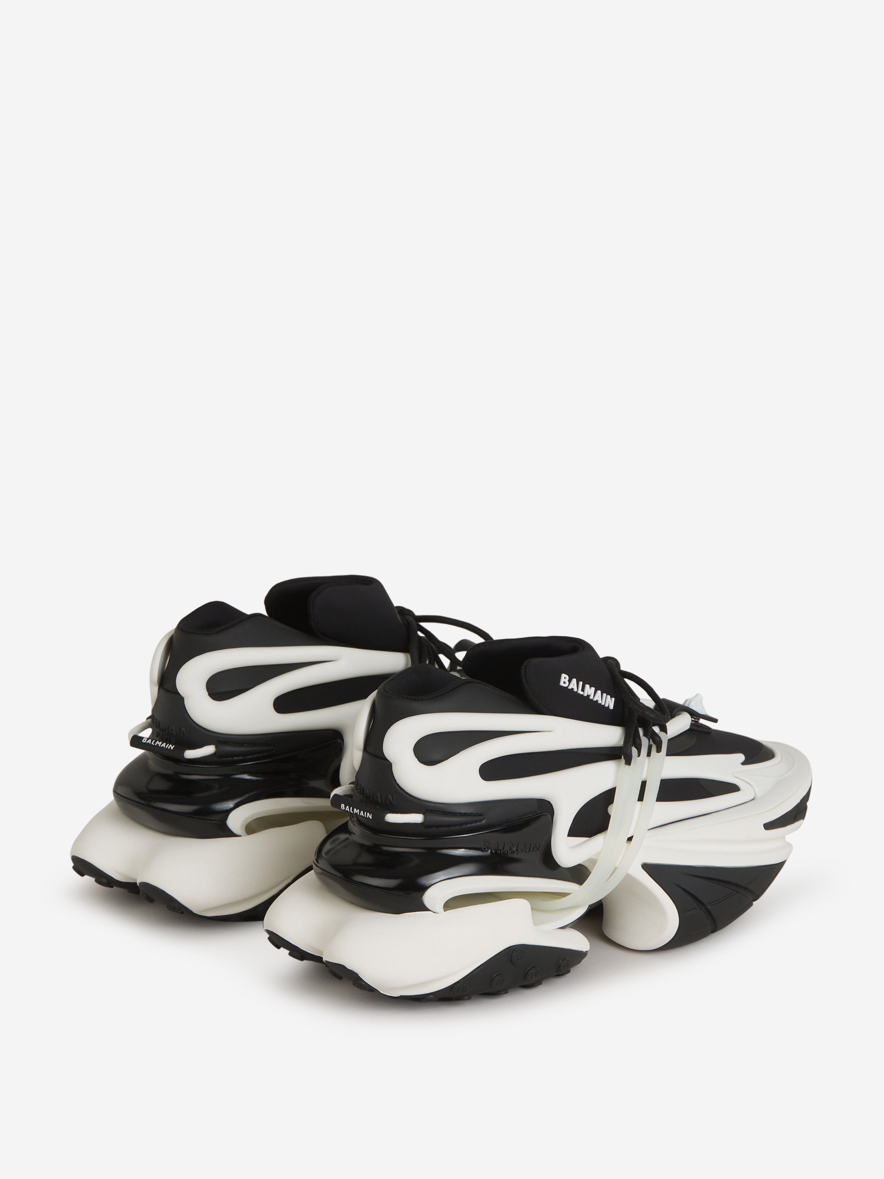 Outlet online Balmain Hombre Sneakers Unicorn Low color Negro sku 616-002566 01 - Foto 4