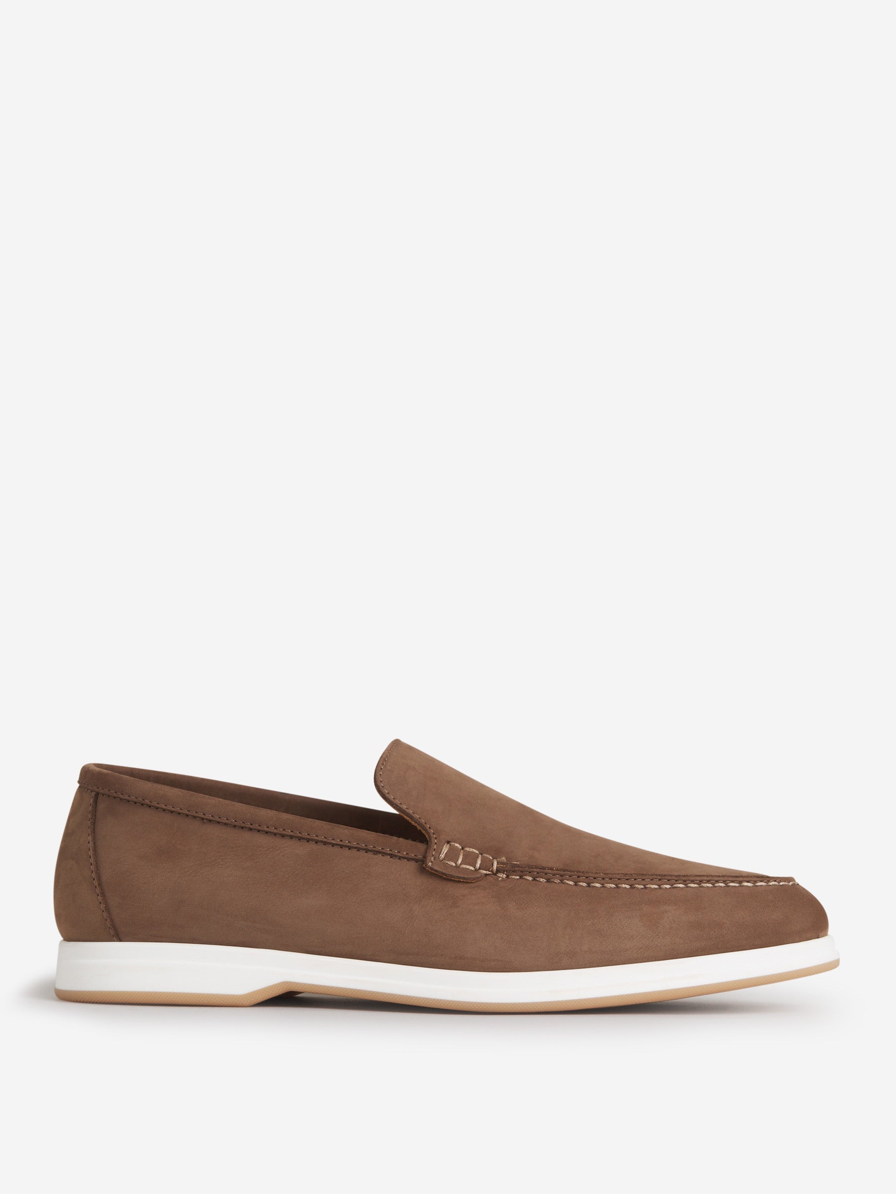 Outlet online Enrico Mandelli Hombre Mocasines Yacht Piel color Marrón Oscuro sku 611-004365 00 - Foto 1