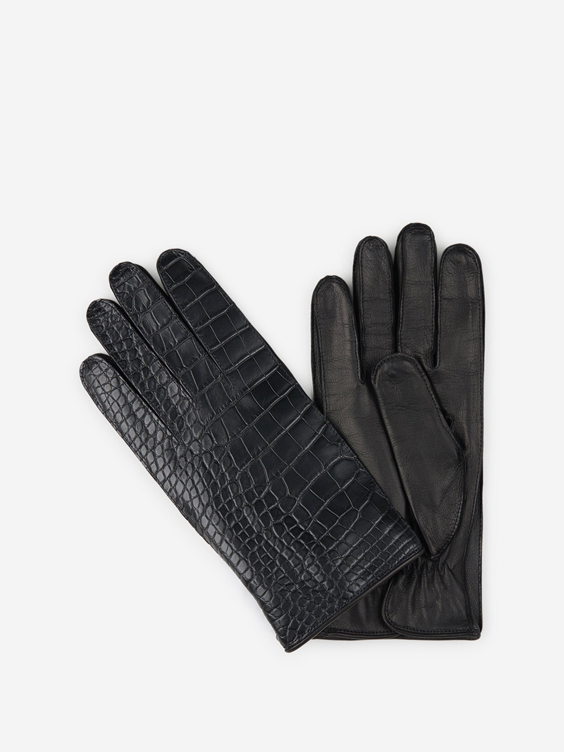 Outlet online Santa Eulalia Hombre Crocodile gloves color Default Title sku 680-000052 01 - Foto 1
