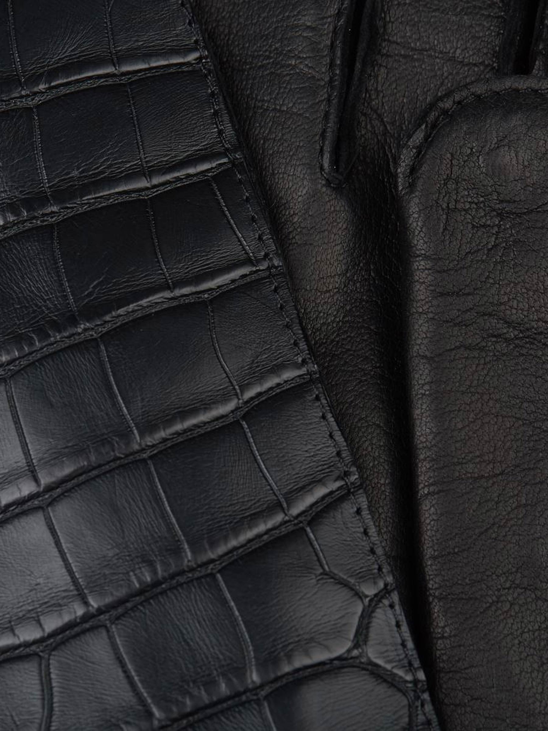 Outlet online Santa Eulalia Hombre Crocodile gloves color Default Title sku 680-000052 01 - Foto 2