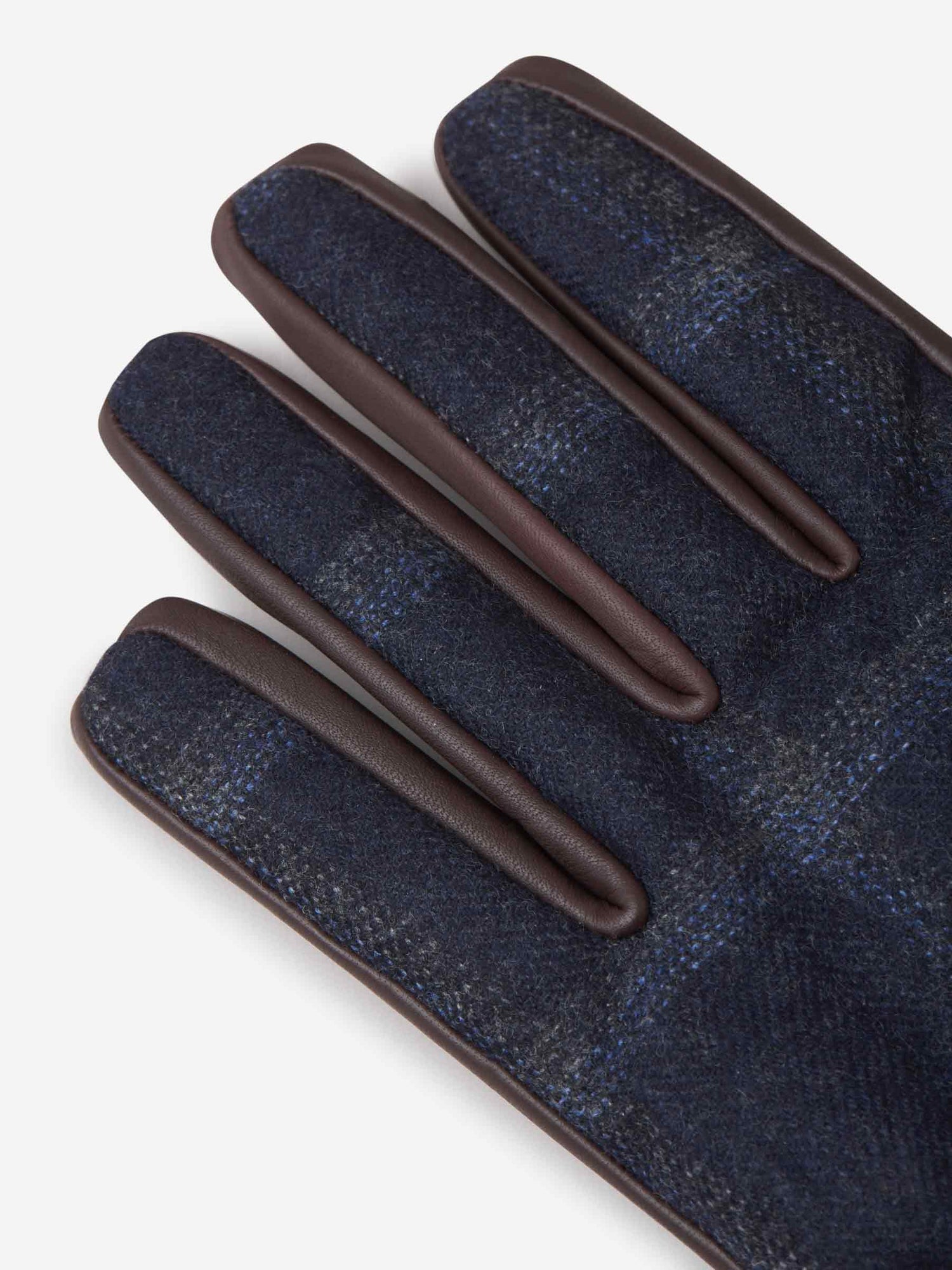 Outlet online Santa Eulalia Hombre Guantes Piel Cashmere color Azul Cobalto sku 680-000076 01 - Foto 1