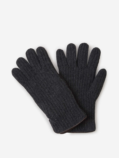 Outlet online Santa Eulalia Hombre Guantes Lana Y Piel color Marron Oscuro sku 680-000087 01 - Foto 4