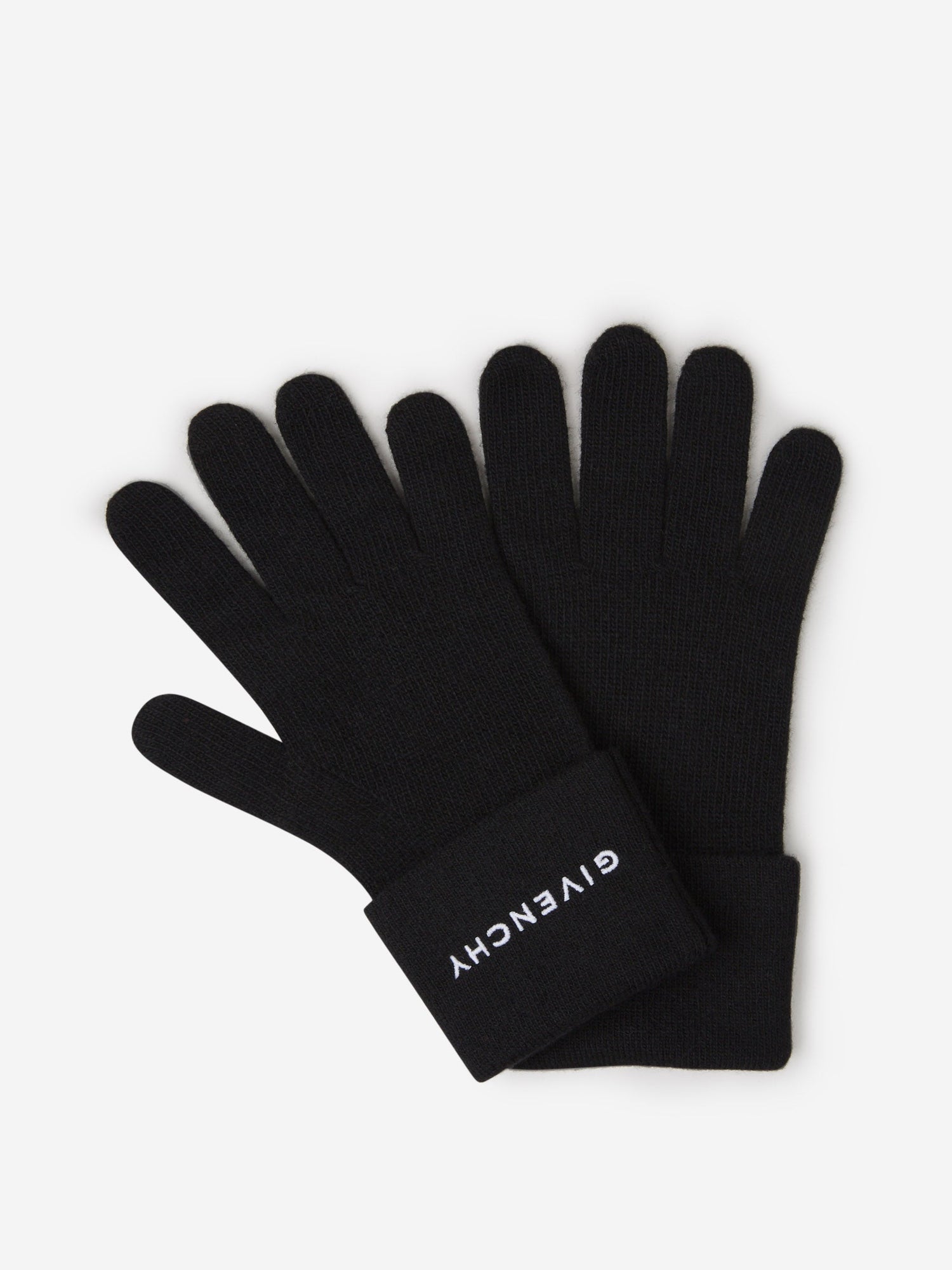 Outlet online Givenchy Hombre Guantes Punto Lana color Azul Cielo sku 680-000105 03 - Foto 1