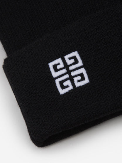 Outlet online Givenchy Hombre Guantes Punto Lana color Azul Cielo sku 680-000105 03 - Foto 3