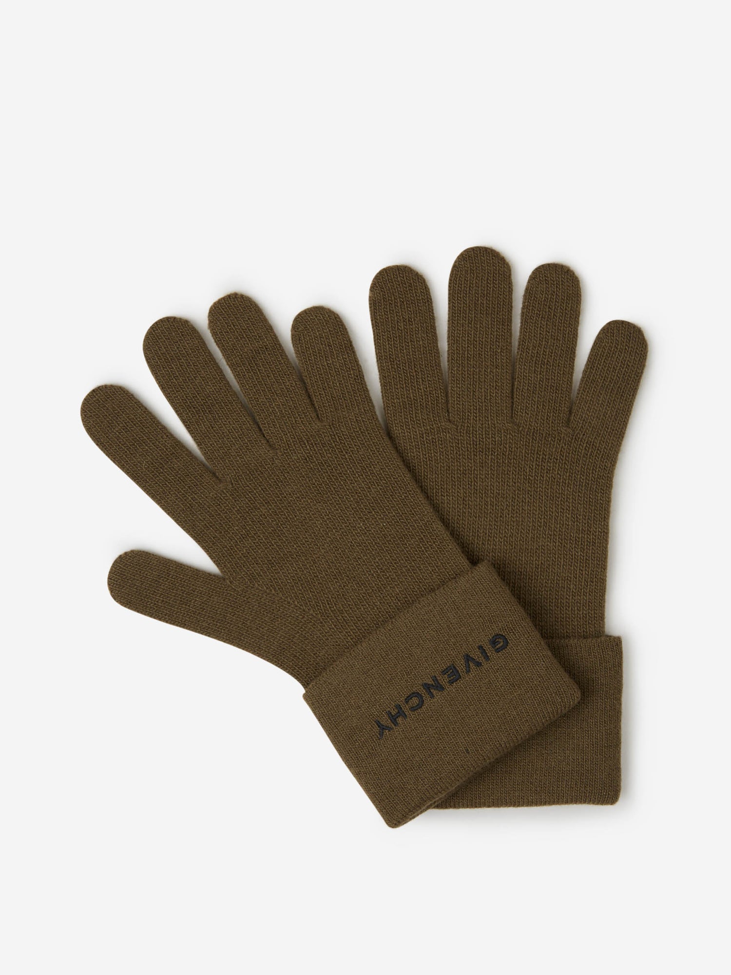 Outlet online Givenchy Hombre Guantes Punto Lana color Azul Cielo sku 680-000105 03 - Foto 4