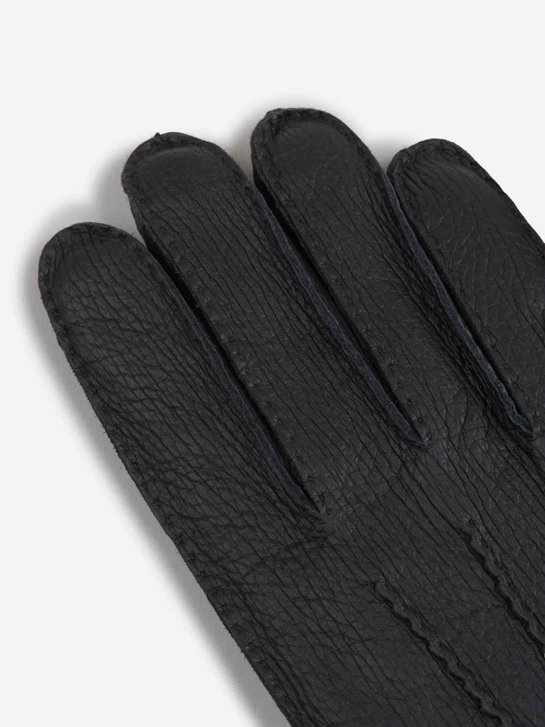 Outlet online Santa Eulalia Hombre Guantes de Piel color Negro sku 680-000125 01 - Foto 2