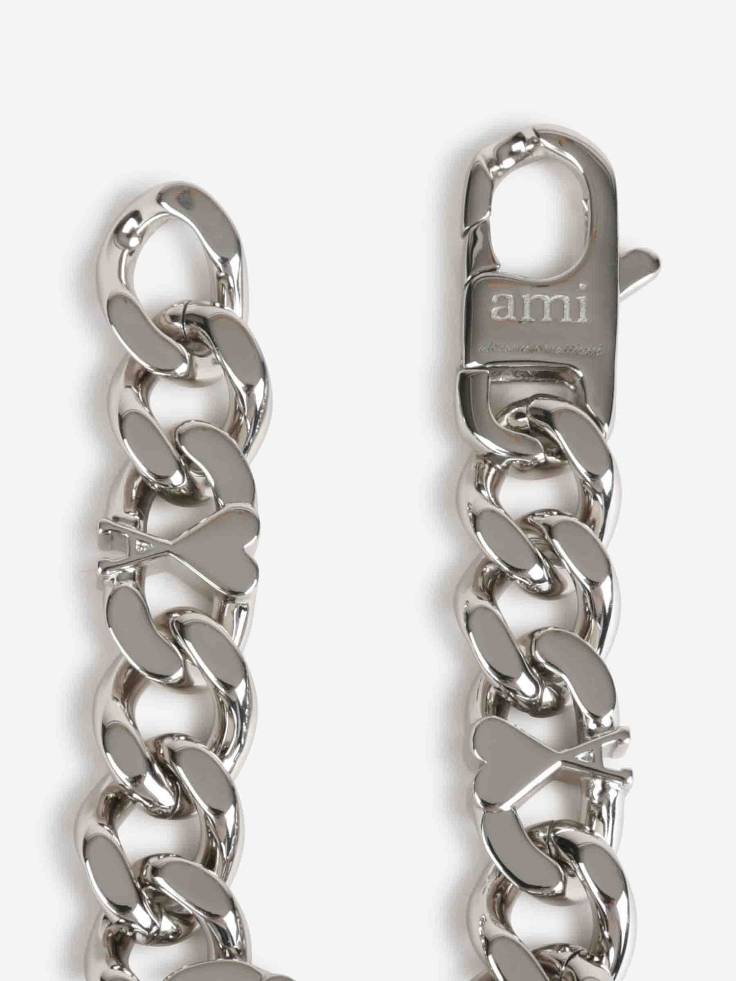 Outlet online Ami Paris Hombre Pulsera Cadena ADC color Plateado sku 682-000873 01 - Foto 3