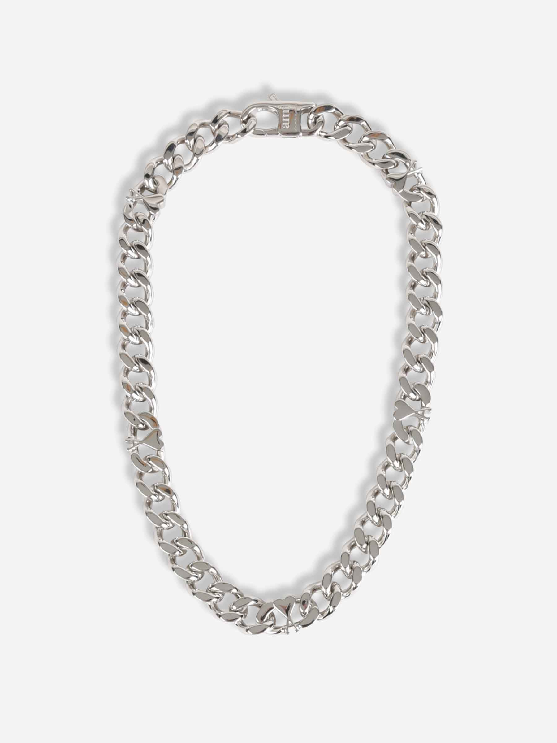 Ami Paris Hombre Barcelona Collar Cadena ADC color Plateado sku 682-000874 01 - Foto 1