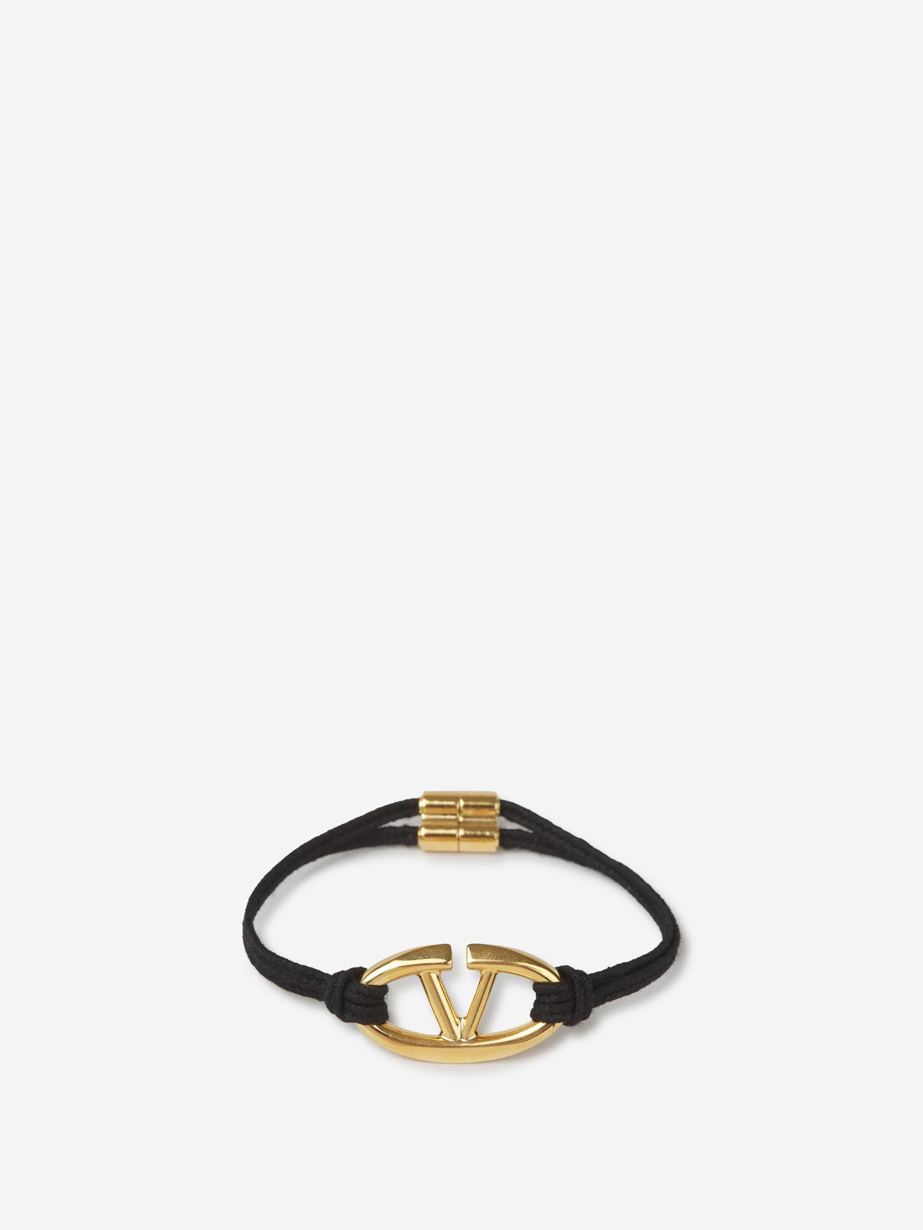 Outlet online Valentino Hombre Pulsera Cuerda VLogo color Dorado sku 682-000917 01 - Foto 1