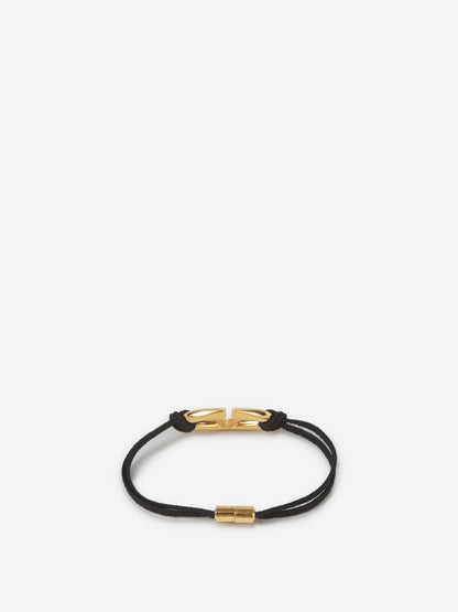 Outlet online Valentino Hombre Pulsera Cuerda VLogo color Dorado sku 682-000917 01 - Foto 2