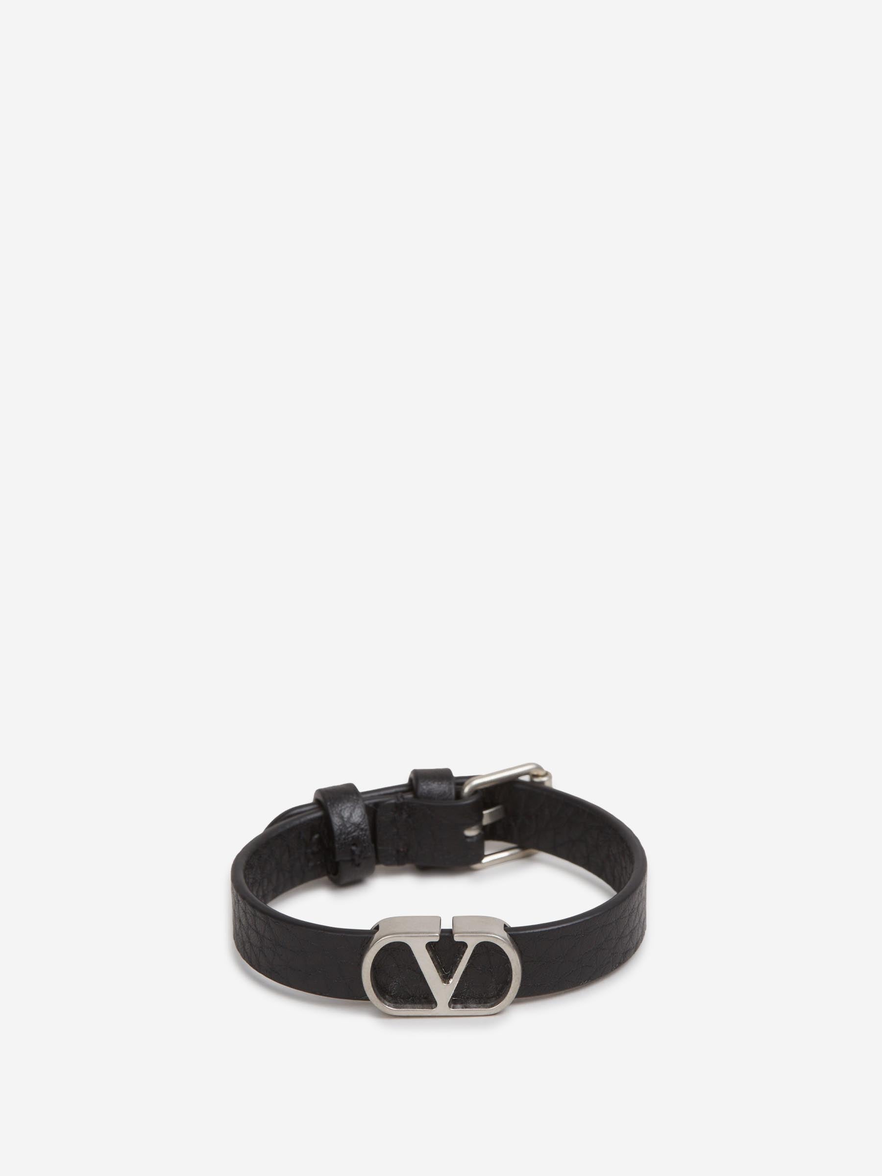 Outlet online Valentino Garavani Hombre Pulsera VLogo color Plateado sku 682-000991 01 - Foto 1