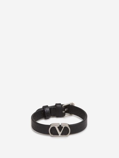 Outlet online Valentino Garavani Hombre Pulsera VLogo color Plateado sku 682-000991 01 - Foto 1