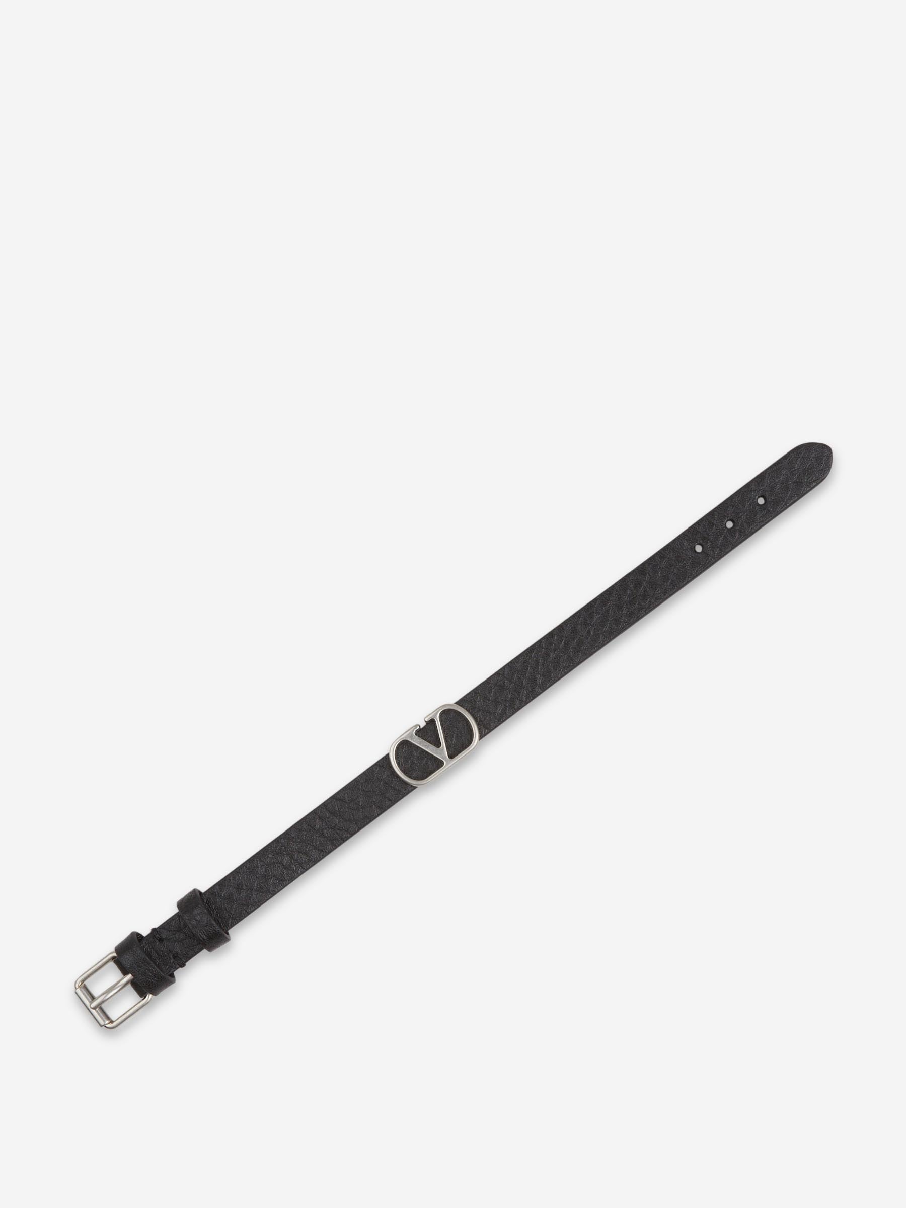 Outlet online Valentino Garavani Hombre Pulsera VLogo color Plateado sku 682-000991 01 - Foto 3