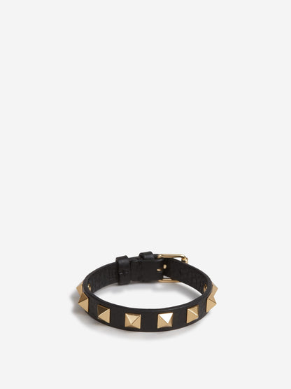 Outlet online Valentino Garavani Hombre Pulsera Tachuelas color Negro sku 682-000995 01 - Foto 1