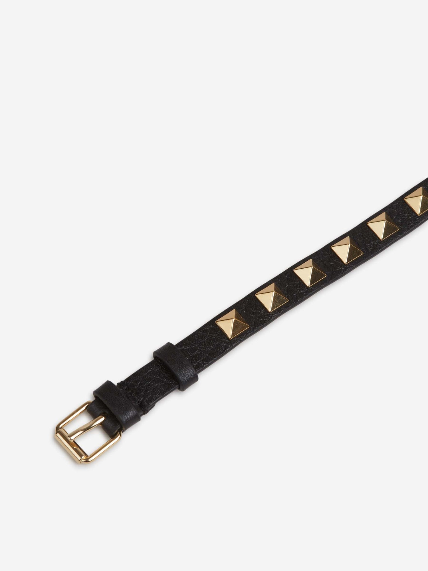 Outlet online Valentino Garavani Hombre Pulsera Tachuelas color Negro sku 682-000995 01 - Foto 3