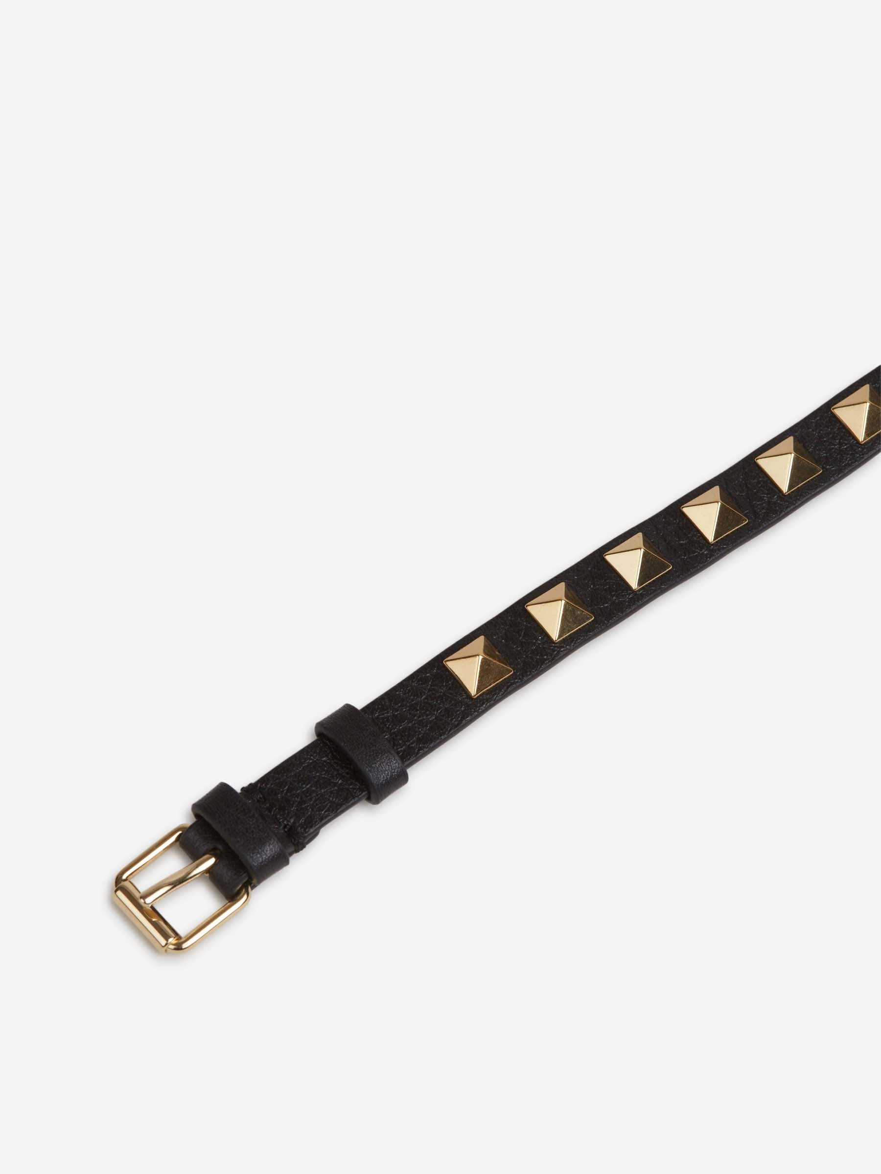 Outlet online Valentino Garavani Hombre Pulsera Tachuelas color Negro sku 682-000995 01 - Foto 3