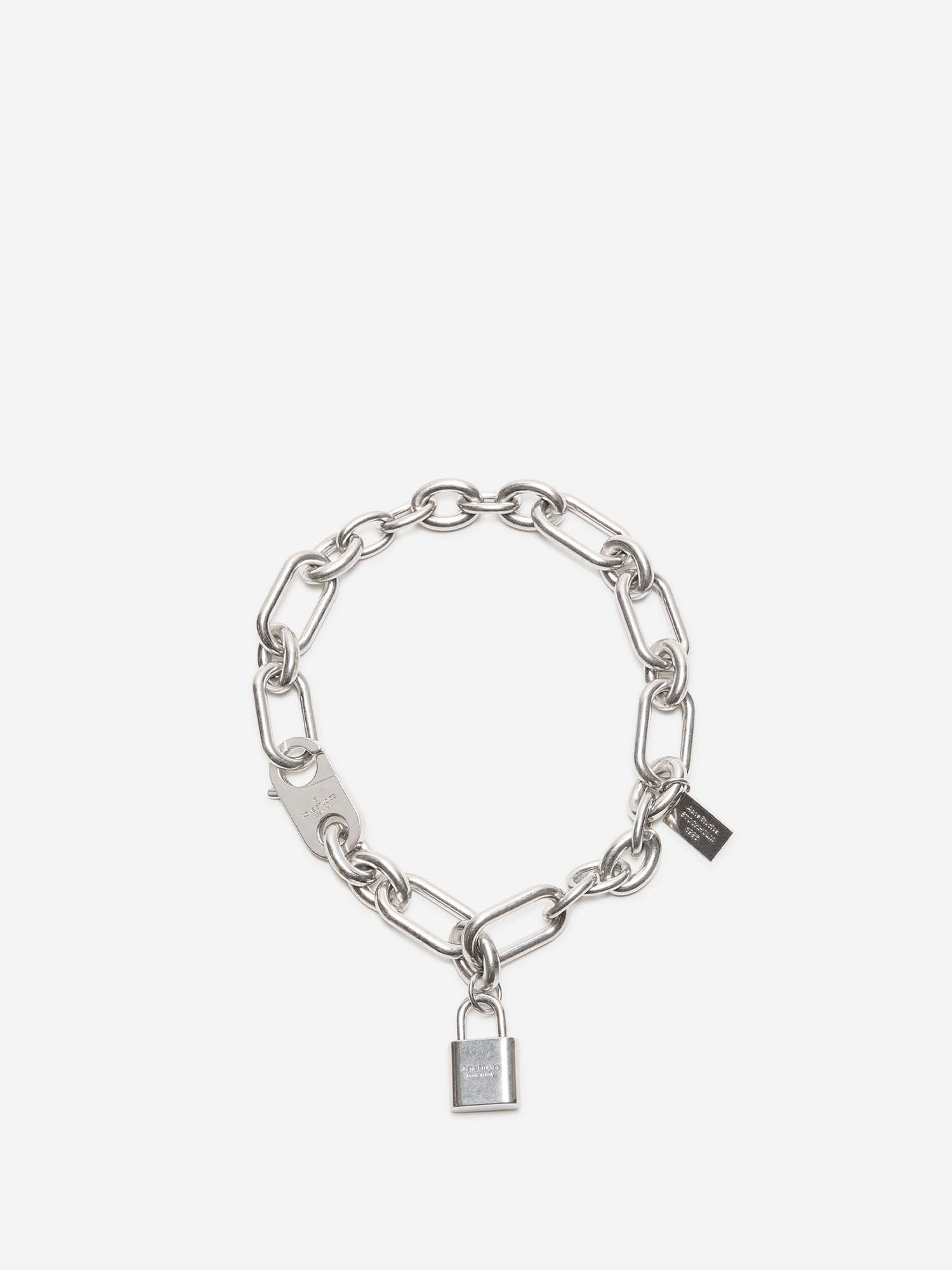 Acne Studios Hombre Barcelona Brazalete Candado color Plateado sku 683-000024 01 - Foto 1