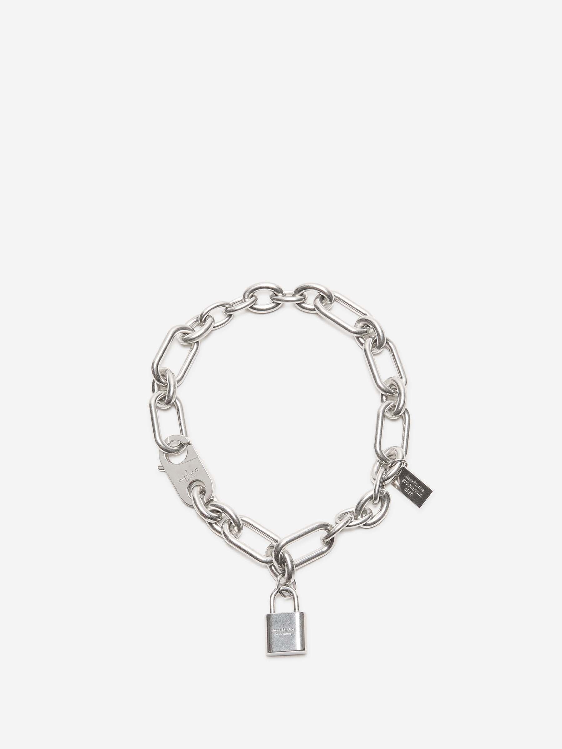 Acne Studios Hombre Barcelona Brazalete Candado color Plateado sku 683-000024 01 - Foto 1
