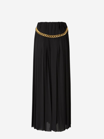 Outlet online Balenciaga Mujer Falda Maxi Plisada color Negro sku 750-001545 01 - Foto 4