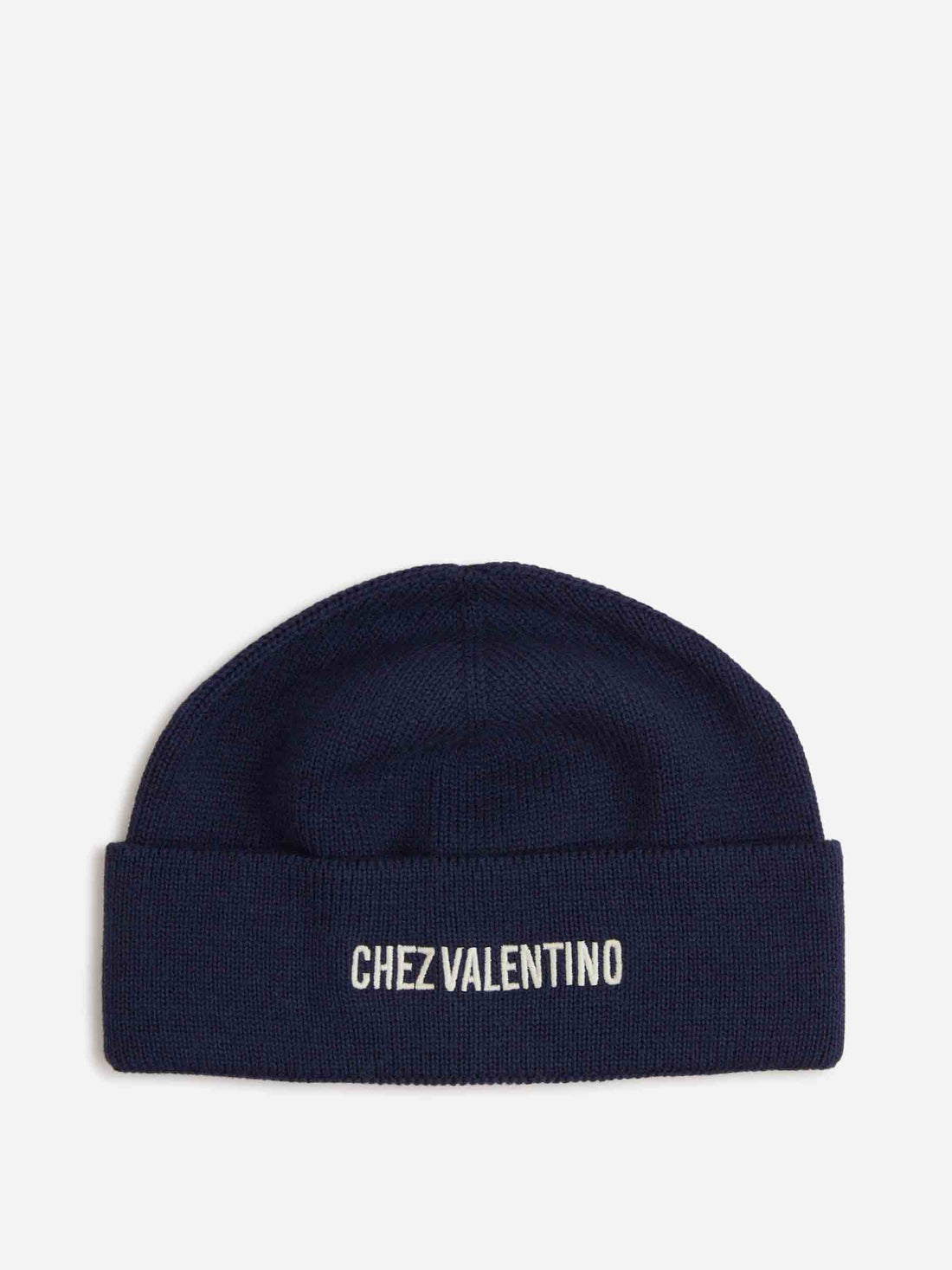 Valentino Garavani Hombre Barcelona Gorro Punto Logo color Azul Marino sku 689-000005 02 - Foto 1
