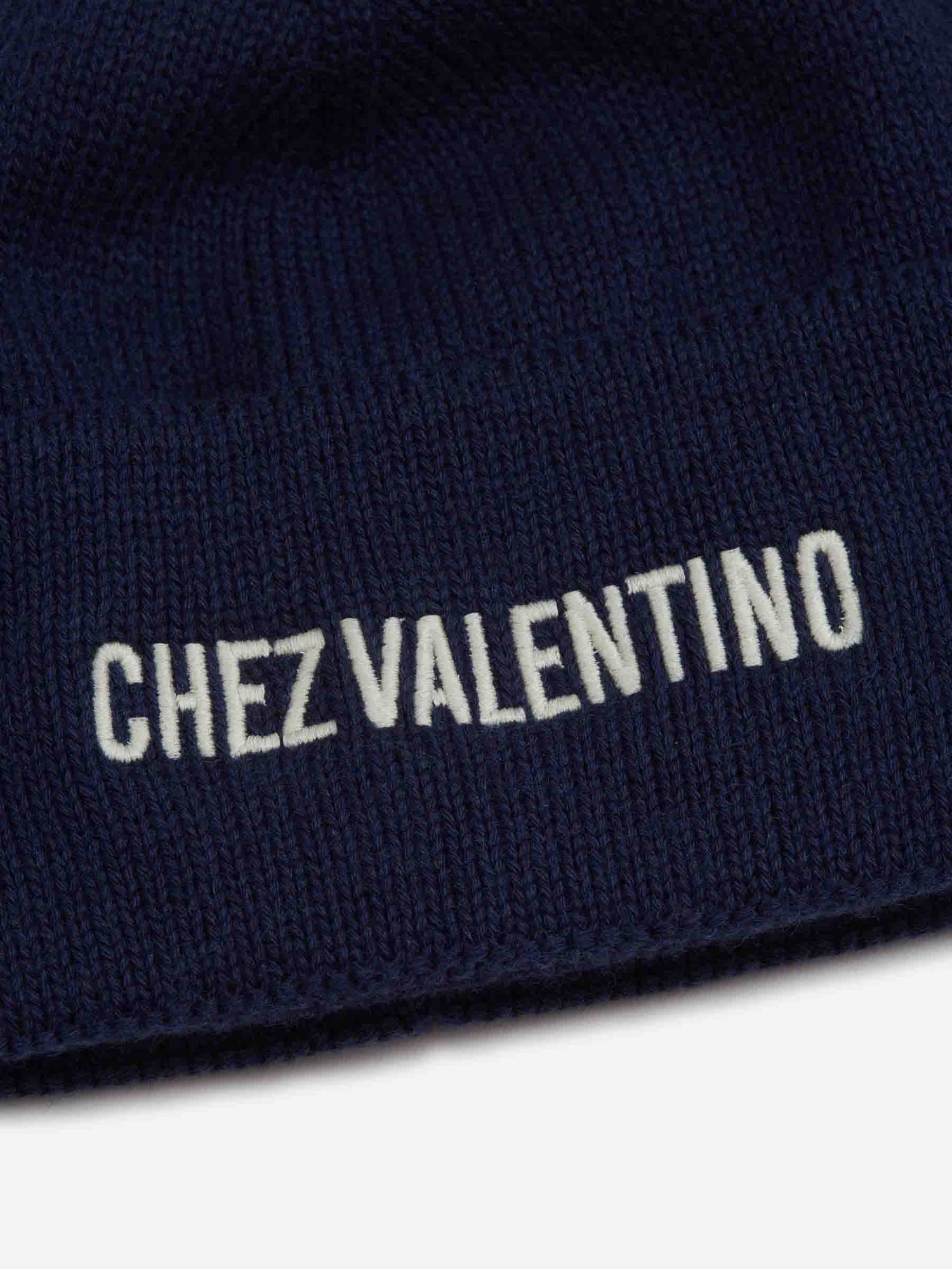 Valentino Garavani Hombre Barcelona Gorro Punto Logo color Azul Marino sku 689-000005 02 - Foto 3